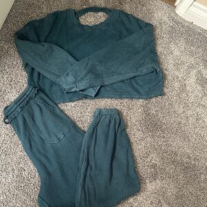 SO Teal Pajama Set